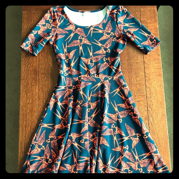LuLaRoe Dresses & Skirts - LuLaRoe Nicole Bird Dress